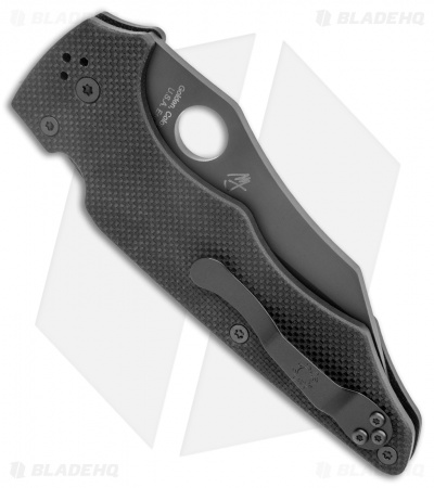Spyderco YoJumbo Compression Lock Knife Black G-10 (4" Black) C253GPBBK