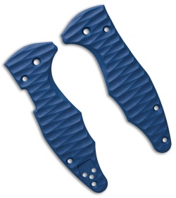 Spyderco Yojimbo 2 Replacement Scales by Allen Putman (Blue G-10)