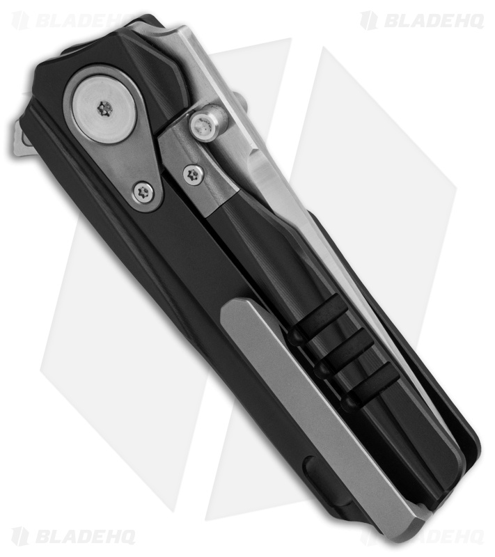 Stedemon Shy Mini Integral Frame Lock Knife Black Titanium (2.25" Satin) 