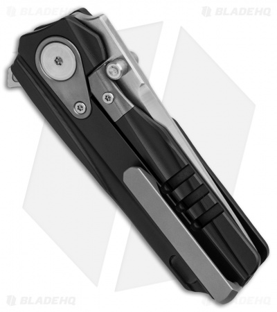 Stedemon Shy Mini Integral Frame Lock Knife Black Titanium (2.25" Satin) 