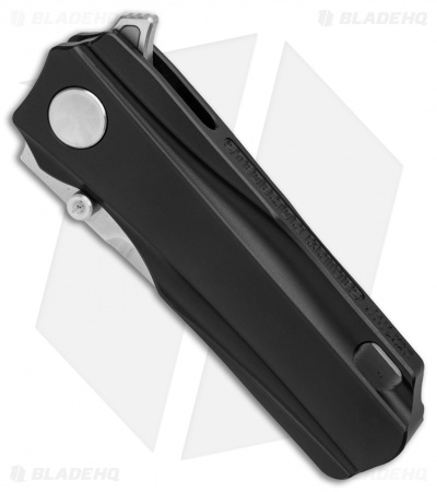 Stedemon Shy Mini Integral Frame Lock Knife Black Titanium (2.25" Satin) 
