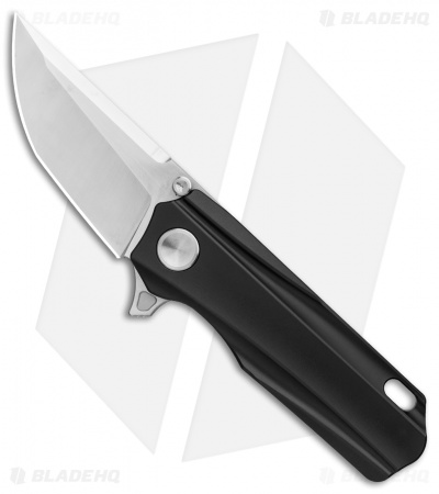 Stedemon Shy Mini Integral Frame Lock Knife Black Titanium (2.25" Satin) 