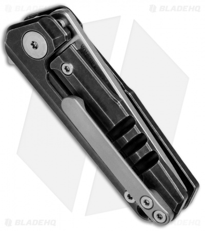 Stedemon Vouking T03BLC Frame Lock Knife Black Titanium (1.8" Satin) 