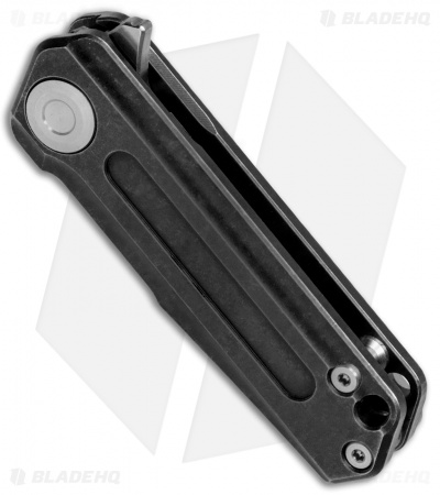 Stedemon Vouking T03BLC Frame Lock Knife Black Titanium (1.8" Satin) 