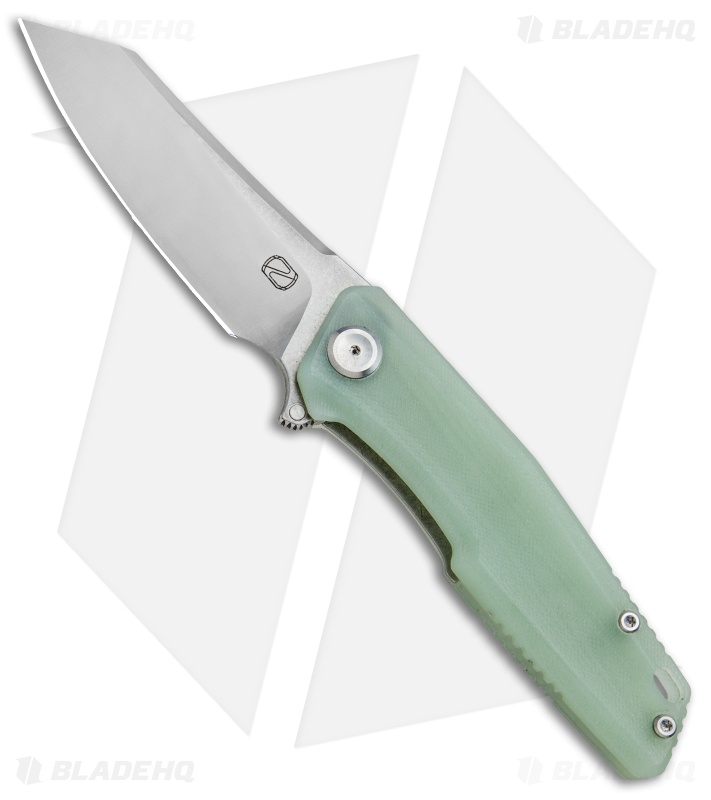Stedemon ZKC C02 Knife | Jade G-10 Reverse Tanto - Blade HQ