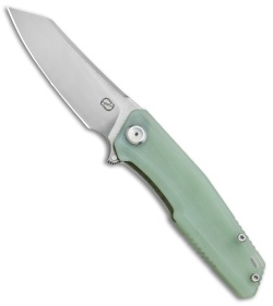 Stedemon Knife Co. ZKC C02 Liner Lock Knife Jade G-10 (3.75" Satin) 