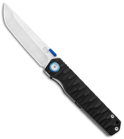 Stedemon ZKC-C03 Shy IV 2017 Tanto Liner Lock Knife Black G-10 (3.8" Satin)