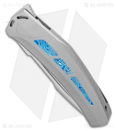 Steel Addiction Bharucha Krypton #1 Frame Lock Knife Ti/Mokuti (3.6" Satin)