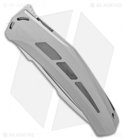 Steel Addiction Bharucha Krypton #1 Frame Lock Knife Ti/Zirconium (3.6" Satin)