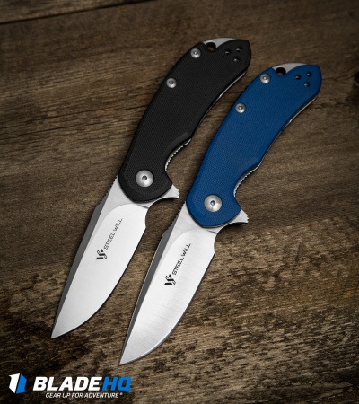 Steel Will Cutjack Urban Mini Flipper Knife Black G-10 (3" Satin M390)