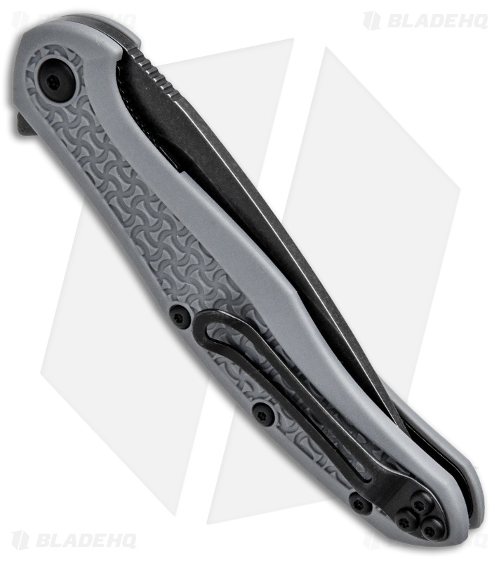 Steel Will Mini Intrigue Liner Lock Knife Gray FRN (3.25" Black SW) F45M-15
