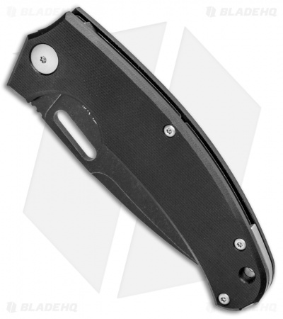 Steel Will Rumici Piercer Liner Lock Knife Black G-10 (3.25" Black SW) F40-09 