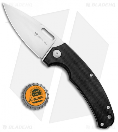 Steel Will Rumici Piercer Liner Lock Knife Black G-10 (3.25" Satin) F40-01 