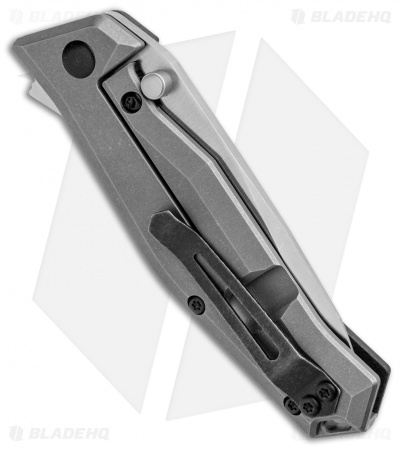 Steel Will Apostate 1150 Frame Lock Knife Black G-10/Ti (3.75" Satin) 
