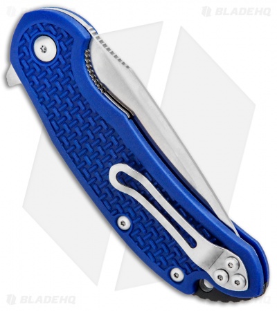 Steel Will Knives Cutjack Flipper Knife Blue FRN (3.5" Satin) C22-1BL