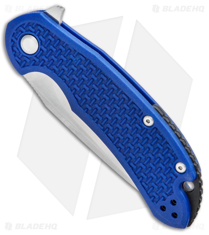 Steel Will Knives Cutjack Flipper Knife Blue FRN (3.5" Satin) C22-1BL