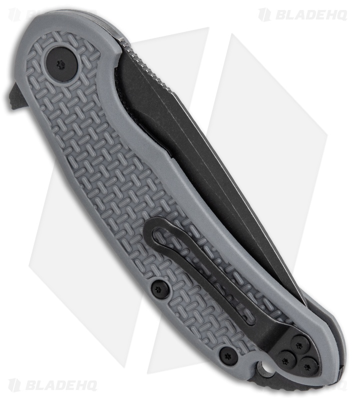 Steel Will Knives Cutjack Flipper Knife Gray FRN (3.5" Black) C22-1GB 