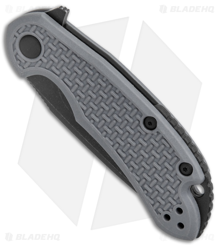 Steel Will Knives Cutjack Mini Flipper Knife Gray FRN (3" Black)  C22M-1GB