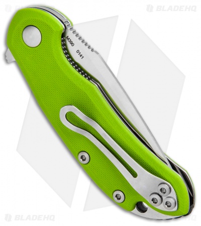 Steel Will Knives Cutjack Mini Flipper Knife Green G-10 (3" Satin) C22M-2GR