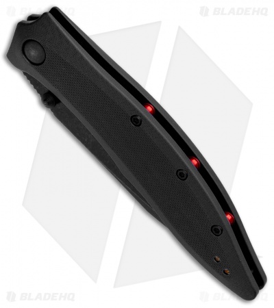 Steel Will Gienah Liner Lock Knife Black G-10 (3.9" Black Stonewash)  F53-18