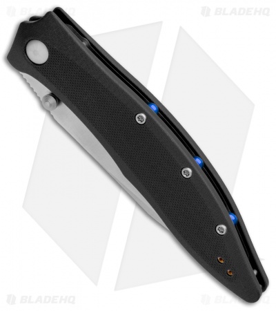 Steel Will Gienah Liner Lock Knife Black G-10 (3.9" Satin)  F53-01