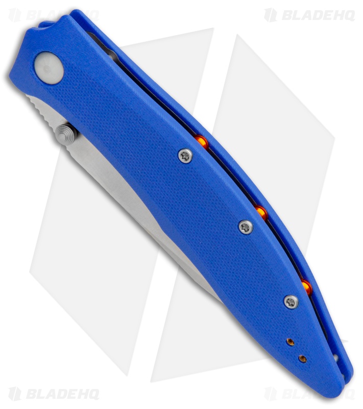 Steel Will Gienah Liner Lock Knife Blue G-10 (3.9" Satin)  F53-13