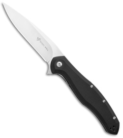 Steel Will Intrigue Liner Lock Knife Black G-10 (3.75" Satin M390) F45-31