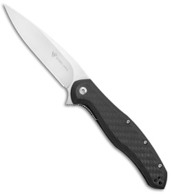 Steel Will Intrigue Liner Lock Knife Carbon Fiber (3.75" Satin M390) F45-71