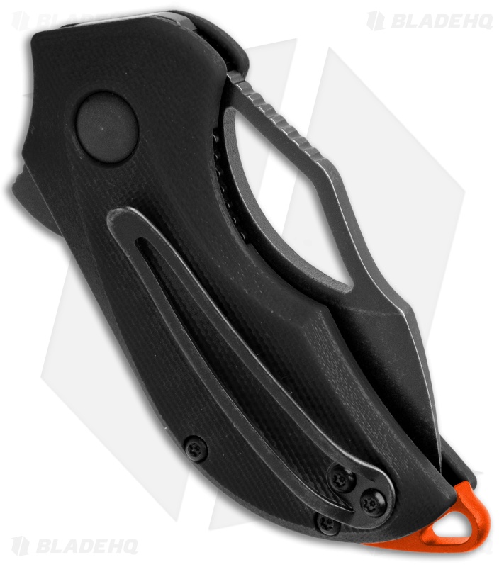 Steel Will Kobold Liner Lock Knife Black G-10 (1.75" Black Stonewash) F66-04