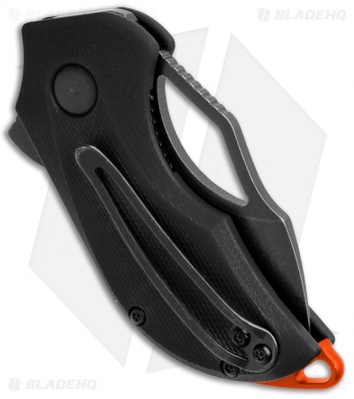 Steel Will Kobold Liner Lock Knife Black G-10 (1.75" Black Stonewash) F66-04