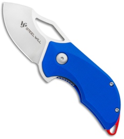 Steel Will Kobold Liner Lock Knife Blue G-10 (1.75" Satin) F66-14