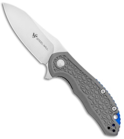 Steel Will Mini Modus Liner Lock Knife Gray FRN (2.75" Satin) F25M-14