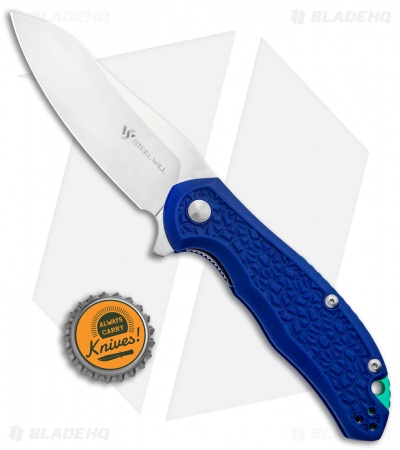 Steel Will Modus Liner Lock Knife Blue FRN (3.25" Satin) F25-15