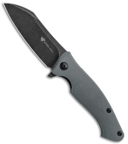 Steel Will Nutcracker Liner Lock Knife Gray G-10 (3.2" Black Stonewash) F24-20