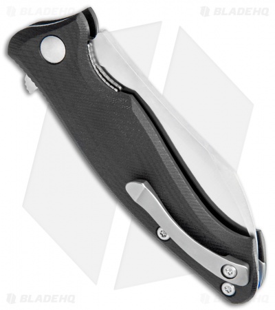 Steel Will Nutcracker Liner Lock Knife Black G-10 (3.5" Satin) F24-10