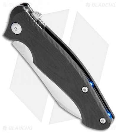 Steel Will Nutcracker Liner Lock Knife Black G-10 (3.5" Satin) F24-10