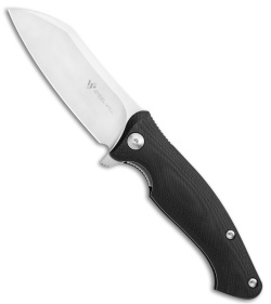 Steel Will Nutcracker Liner Lock Knife Black G-10 (3.5" Satin) F24-10