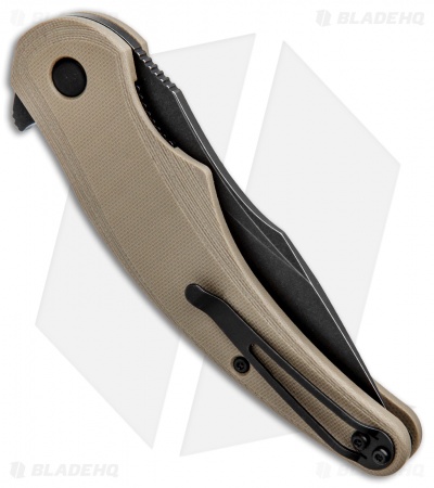 Steel Will Arcturus Liner Lock Knife Tan G-10 (3.75" Black) F55-06