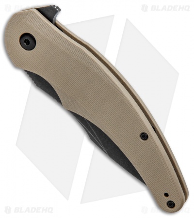 Steel Will Arcturus Liner Lock Knife Tan G-10 (3.75" Black) F55-06