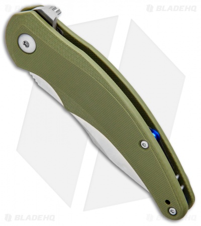 Steel Will Mini Arcturus Liner Lock Knife OD Green G-10 (3.25" Satin) F55M-02