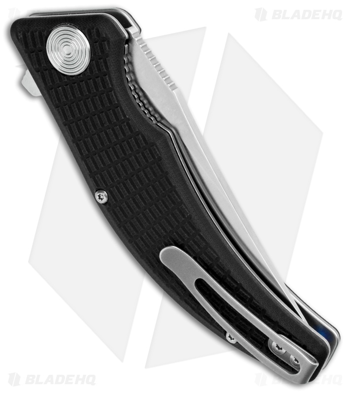 Steel Will Sargas Liner Lock Knife Black G-10 (3.25" Satin) F60-10