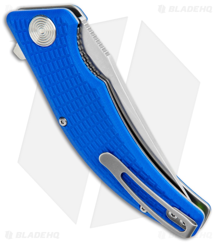 Steel Will Sargas Liner Lock Knife Blue G-10 (3.25" Satin) F60-11