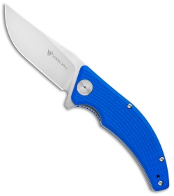 Steel Will Sargas Liner Lock Knife Blue G-10 (3.25" Satin) F60-11