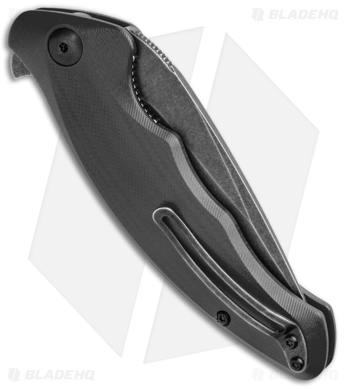 Steel Will Avior Liner Lock Knife Black G10 (3.2" Black SW) F62-08