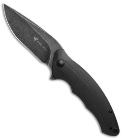 Steel Will Avior Liner Lock Knife Black G10 (3.2" Black SW) F62-08