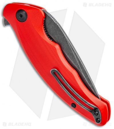 Steel Will Avior Liner Lock Knife Red G10 (3.2" Black SW) F62-05