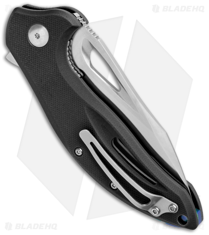 Steel Will Screamer Liner Lock Knife Black G10 (3.2" Satin) F73-10