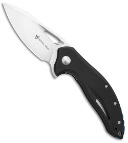 Steel Will Screamer Liner Lock Knife Black G10 (3.2" Satin) F73-10