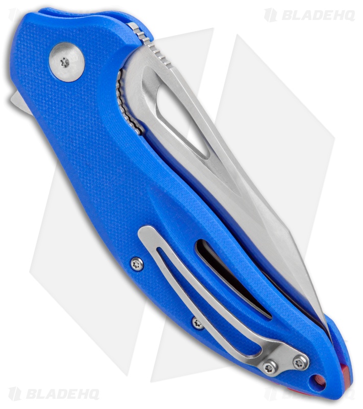 Steel Will Screamer Liner Lock Knife Blue G10 (3.2" Satin) F73-14