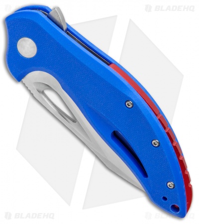 Steel Will Screamer Liner Lock Knife Blue G10 (3.2" Satin) F73-14